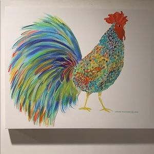 Great rooster pic for kitchen!